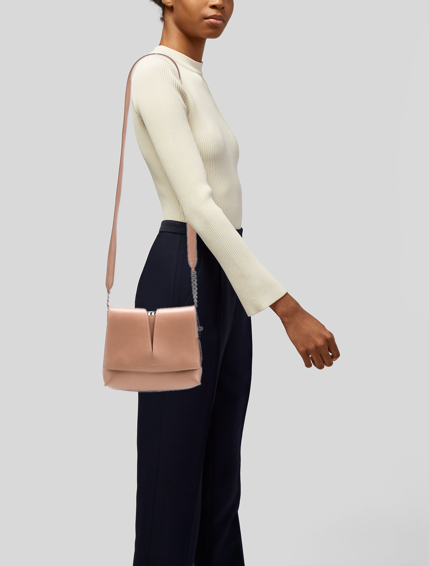 Jil Sander Leather Crossbody Bag