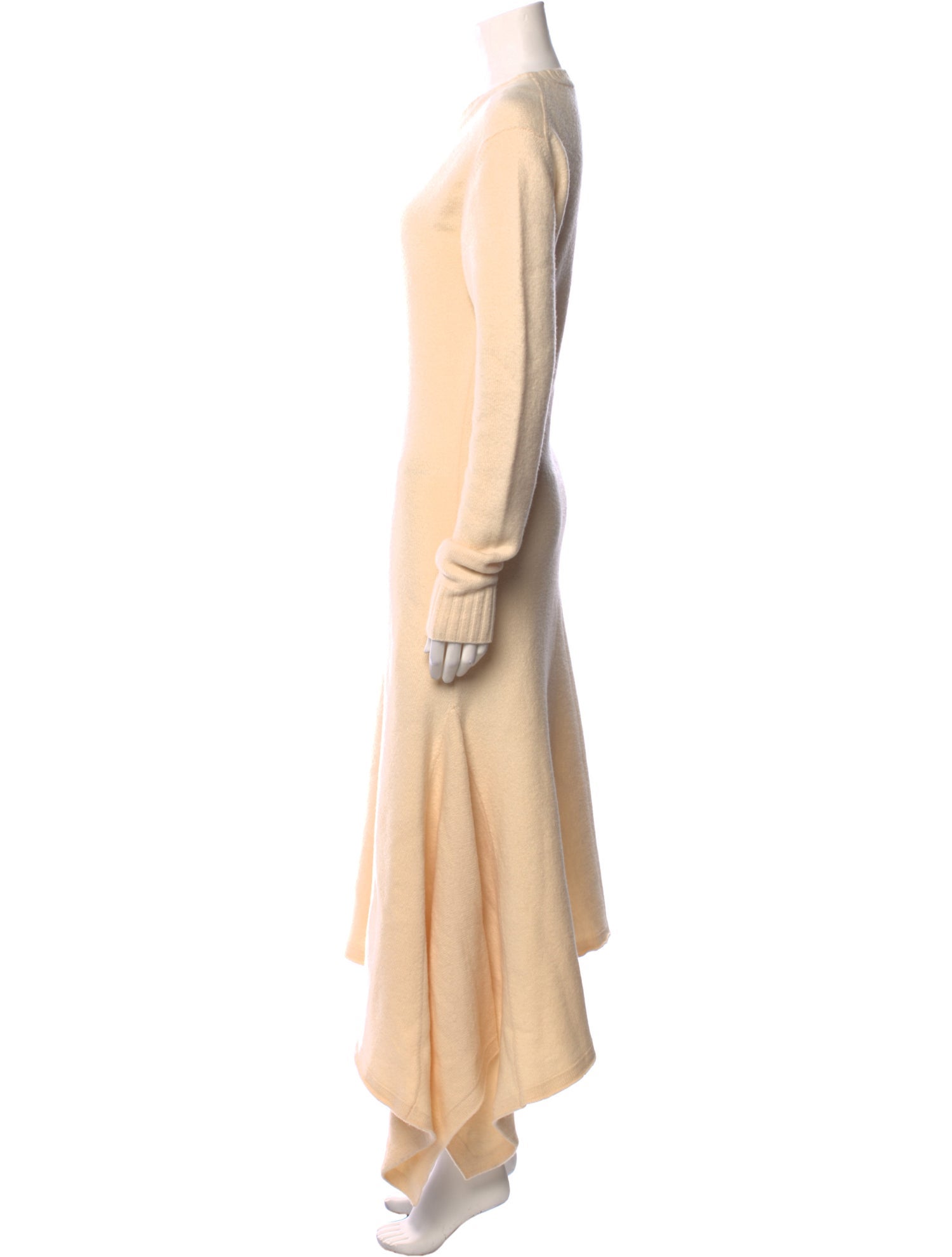Jil Sander Wool Long Dress