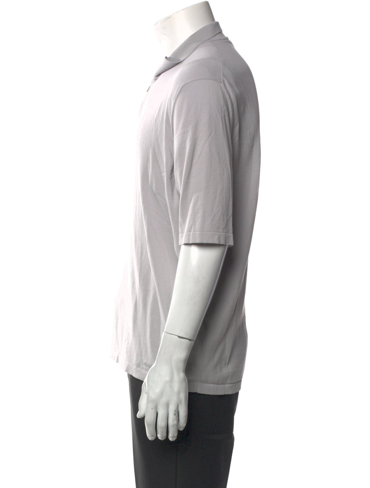 Jil Sander Collar Short Sleeve Polo Shirt