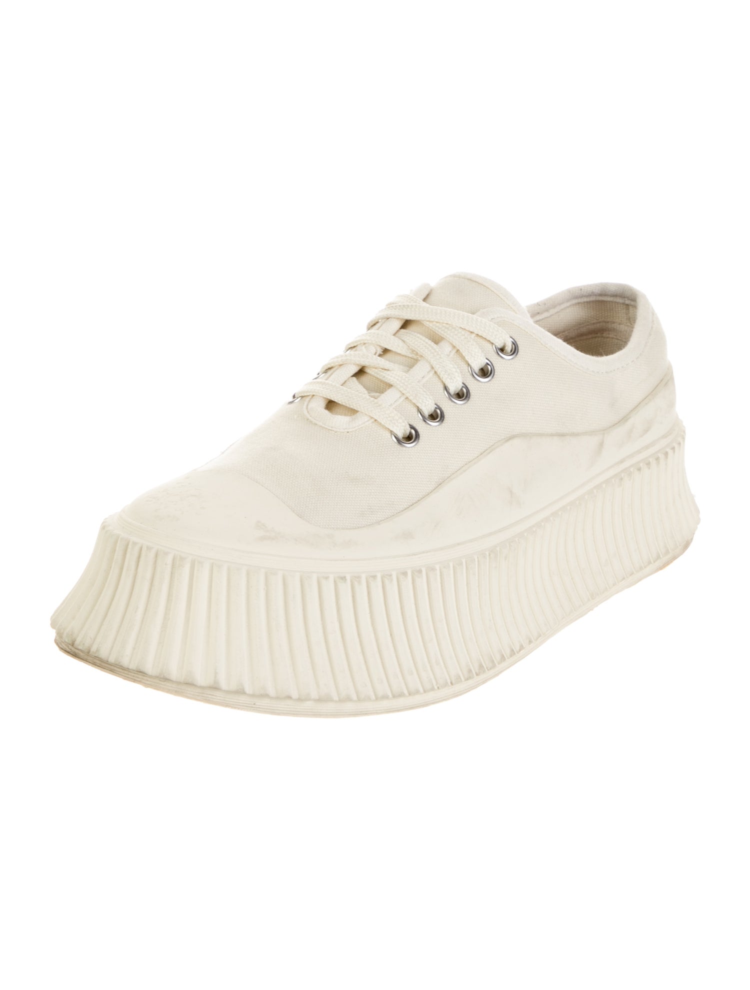 Jil Sander Canvas Sneakers