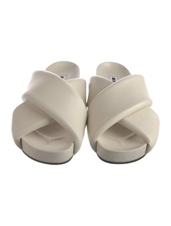 Jil Sander Leather Slides