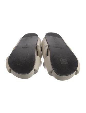 Jil Sander Leather Slides