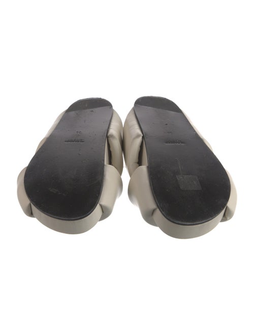Jil Sander Leather Slides