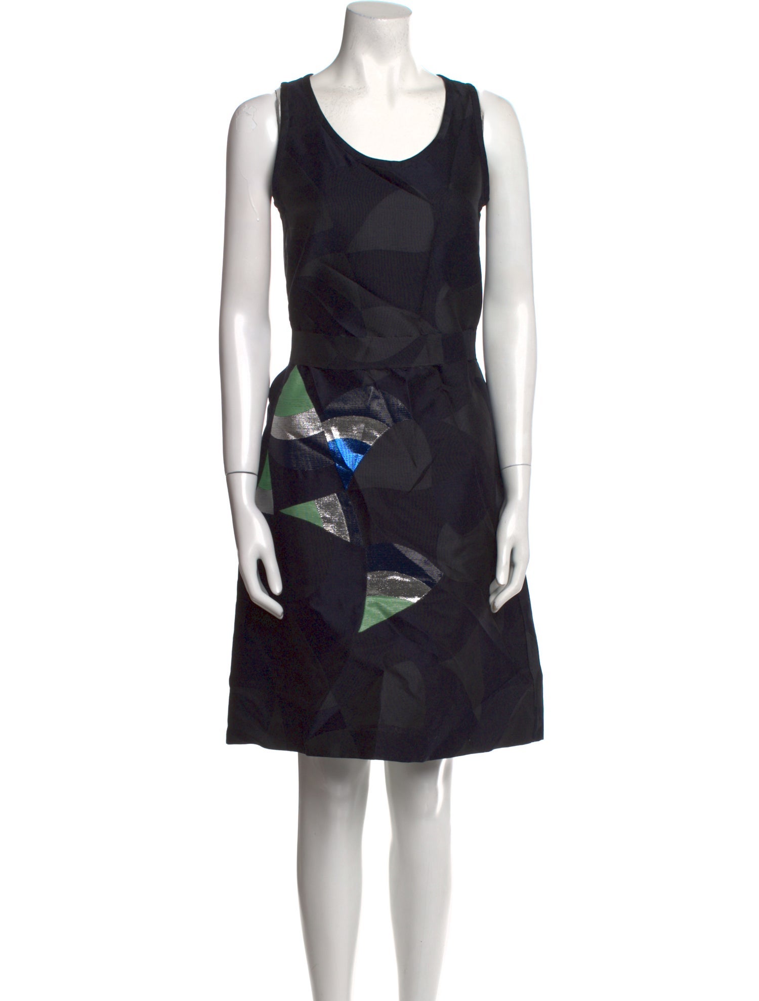 Jil Sander Printed Knee-Length Dress