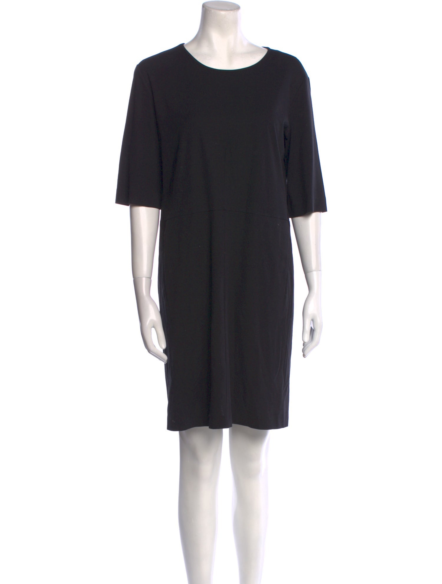 Jil Sander Scoop Neck Mini Dress