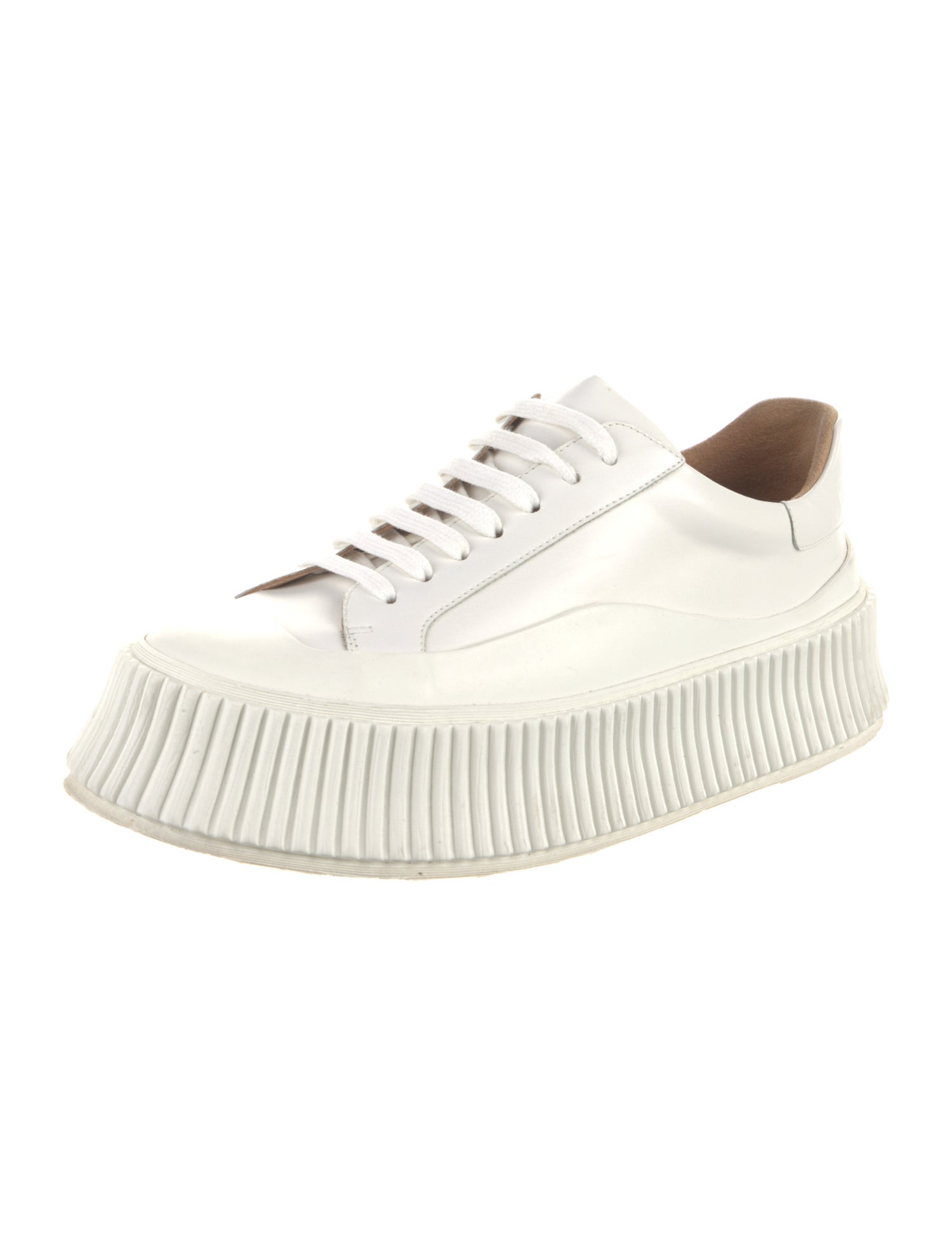 Jil Sander Leather Sneakers