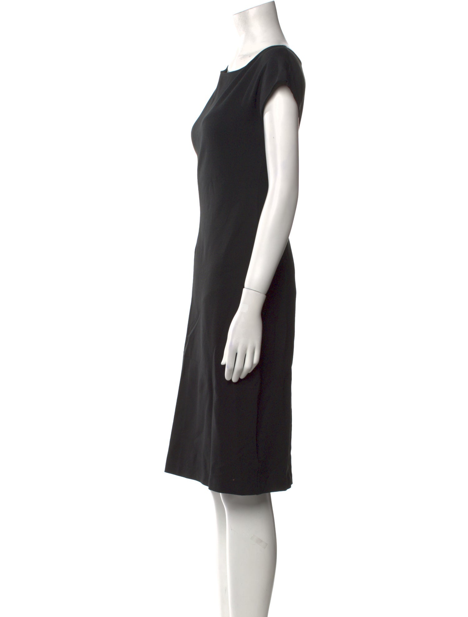 Jil Sander Scoop Neck Knee-Length Dress