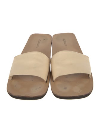 Jil Sander Leather Slides