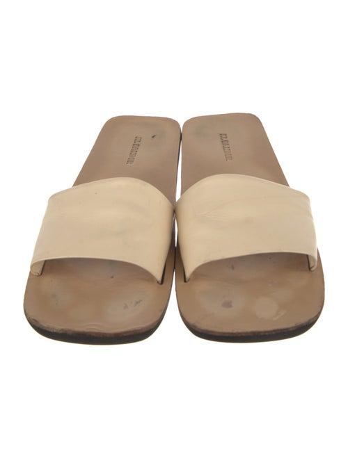 Jil Sander Leather Slides