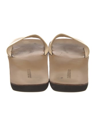 Jil Sander Leather Slides