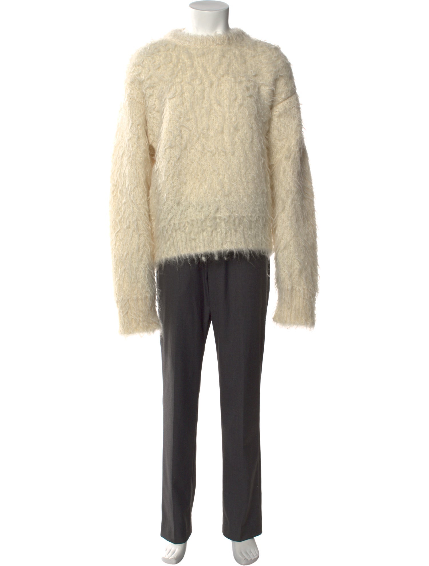 Jil Sander Mohair Mock Neck Cardigan w/ Tags