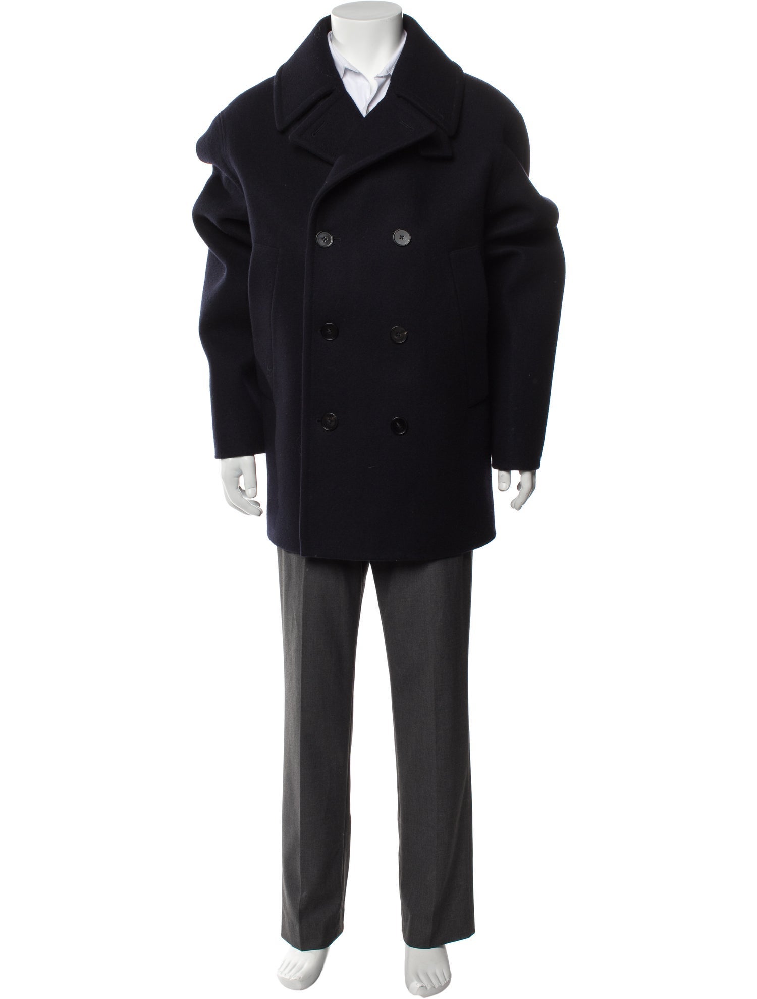 Jil Sander Virgin Wool Peacoat w/ Tags