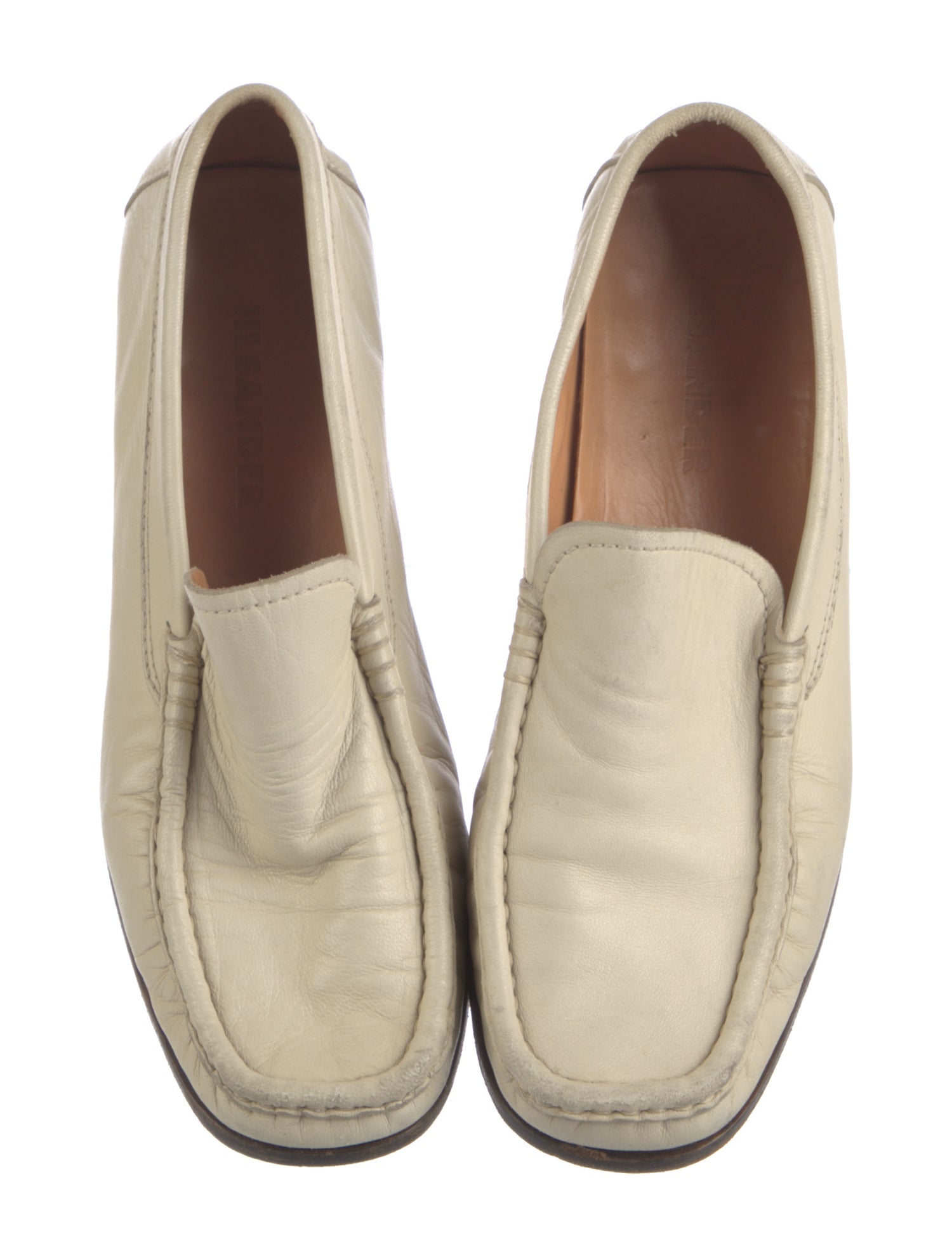 Jil Sander Leather Loafers