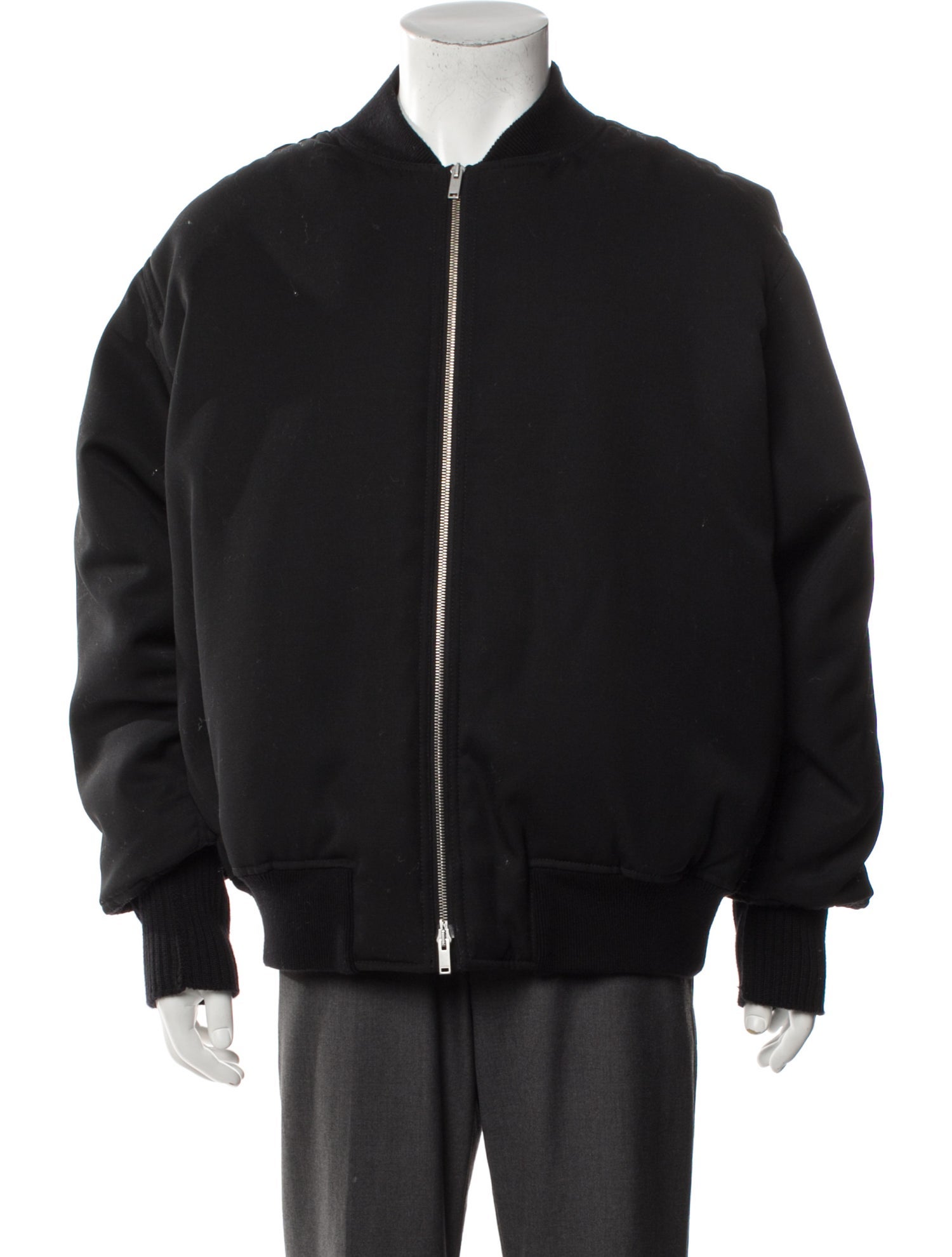 Jil Sander Wool Bomber Jacket