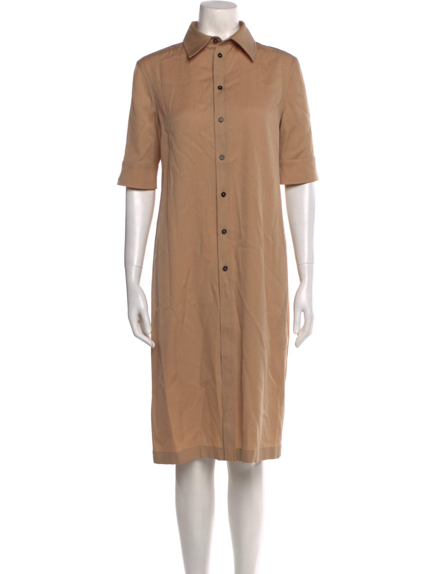 Jil Sander Virgin Wool Knee-Length Dress w/ Tags