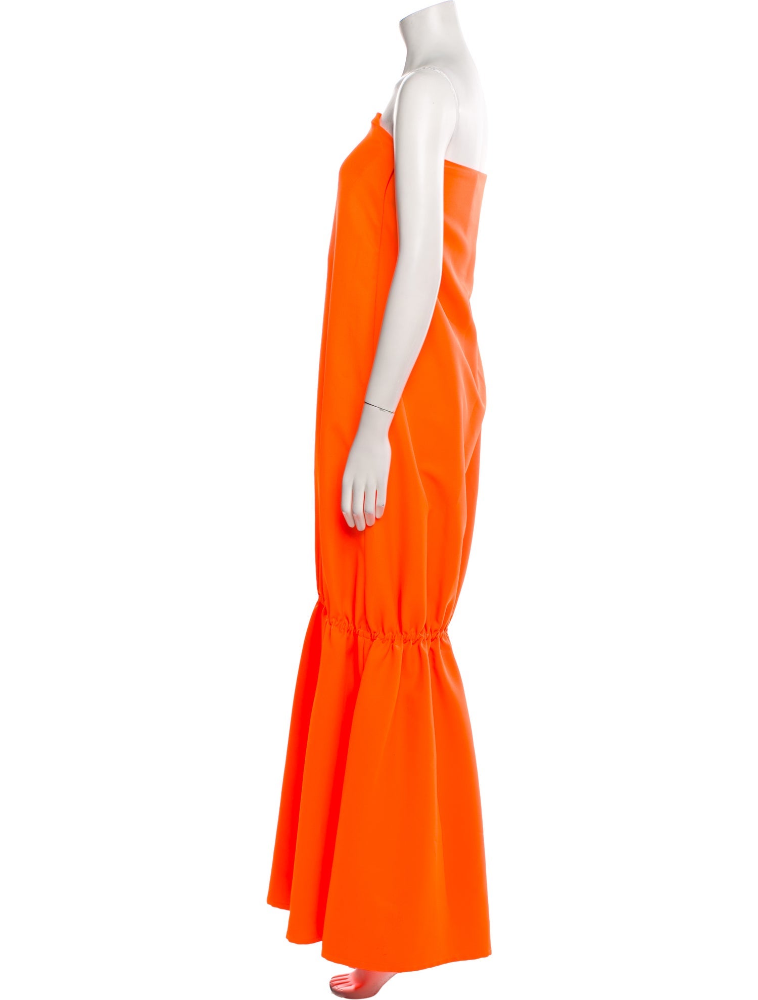 Jil Sander Strapless Long Dress