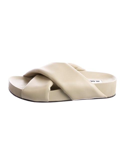 Jil Sander Leather Slides