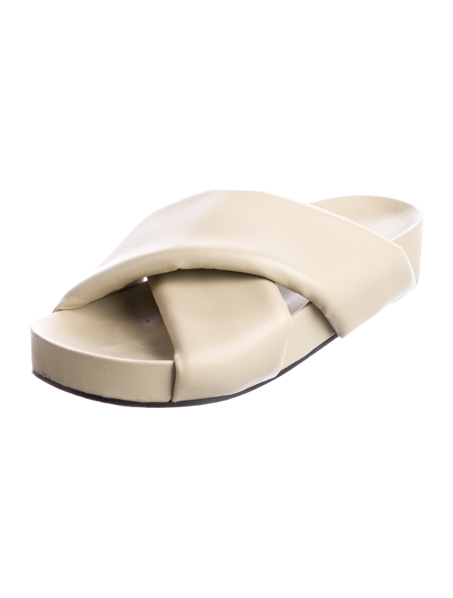 Jil Sander Leather Slides