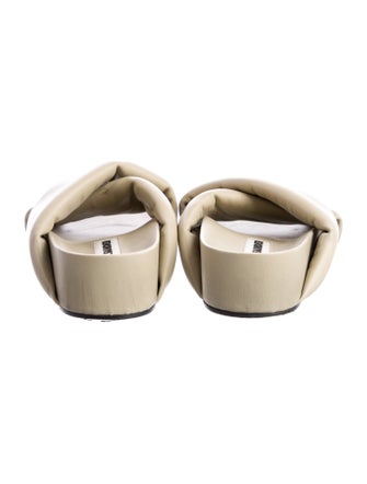 Jil Sander Leather Slides