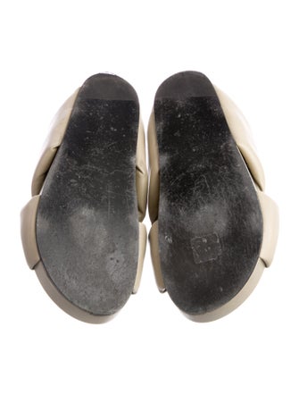 Jil Sander Leather Slides