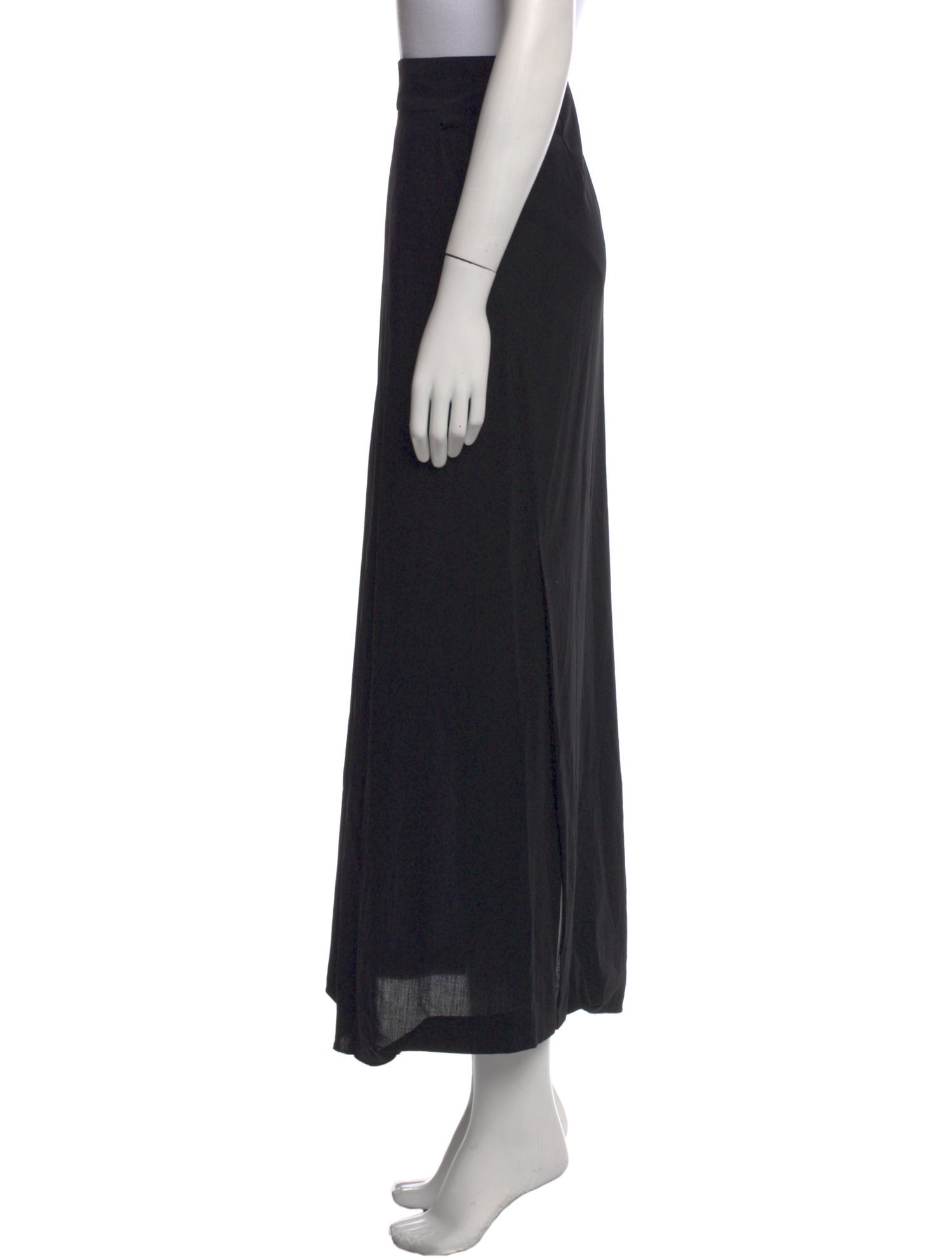 Jil Sander Pleated Accents Midi Length Skirt