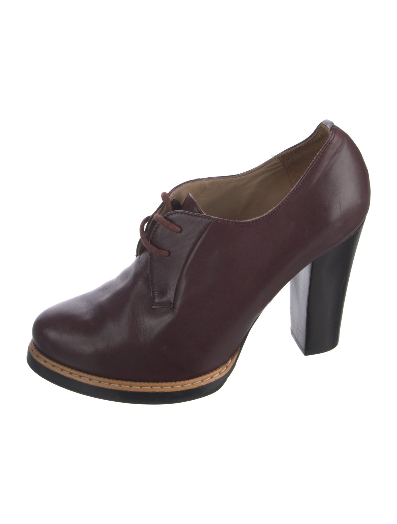 Jil Sander Leather Oxfords