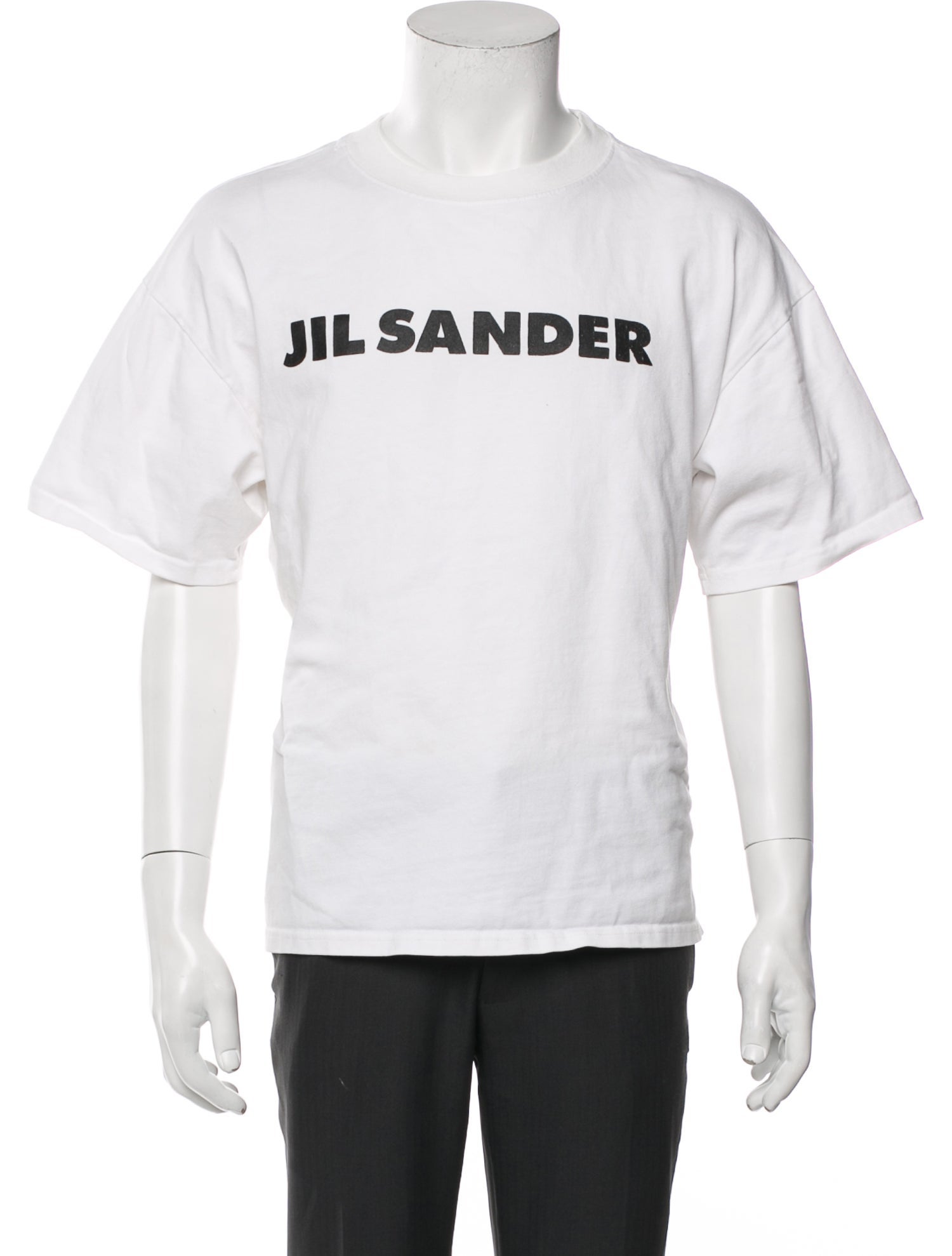 Jil Sander Graphic Print Crew Neck T-Shirt