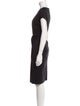Jil Sander V-Neck Knee-Length Dress