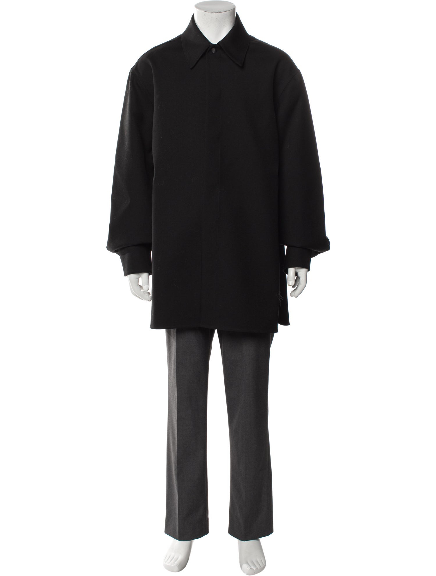 Jil Sander Wool Overcoat