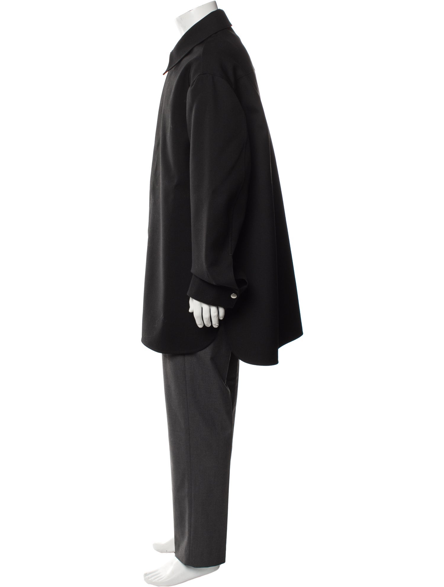 Jil Sander Wool Overcoat