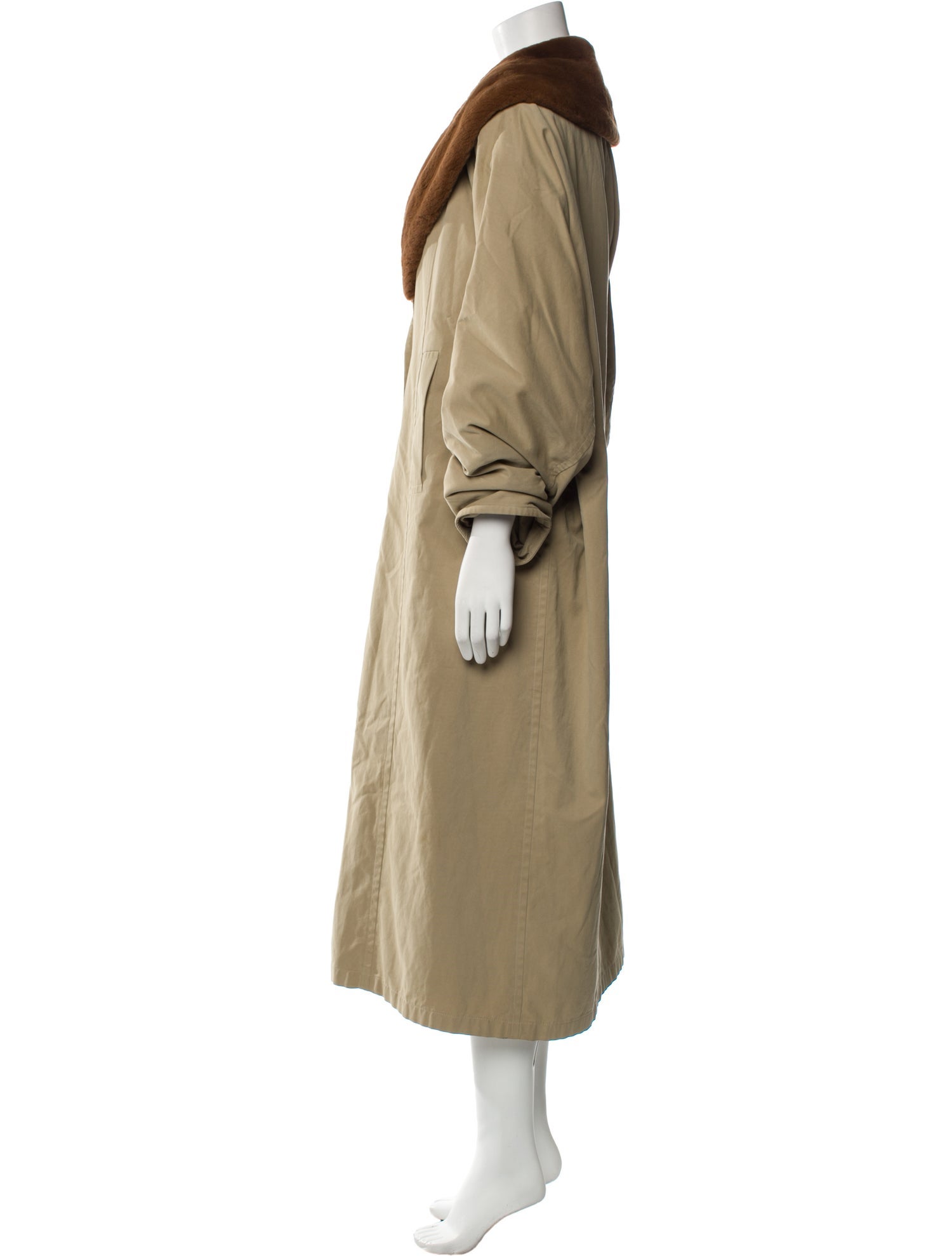 Jil Sander Vintage 1990's Fur Coat