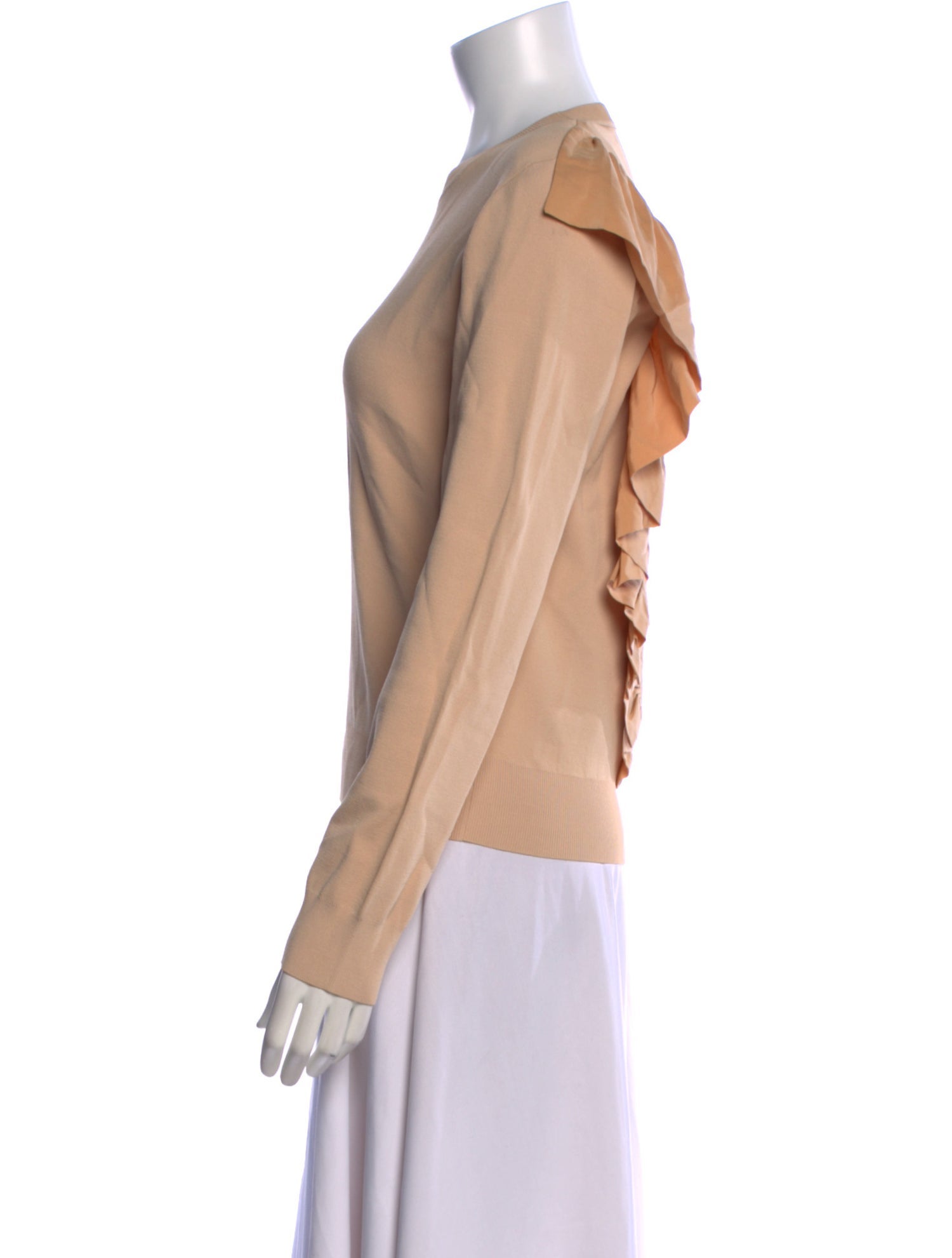 Jil Sander Silk Crew Neck Sweatshirt