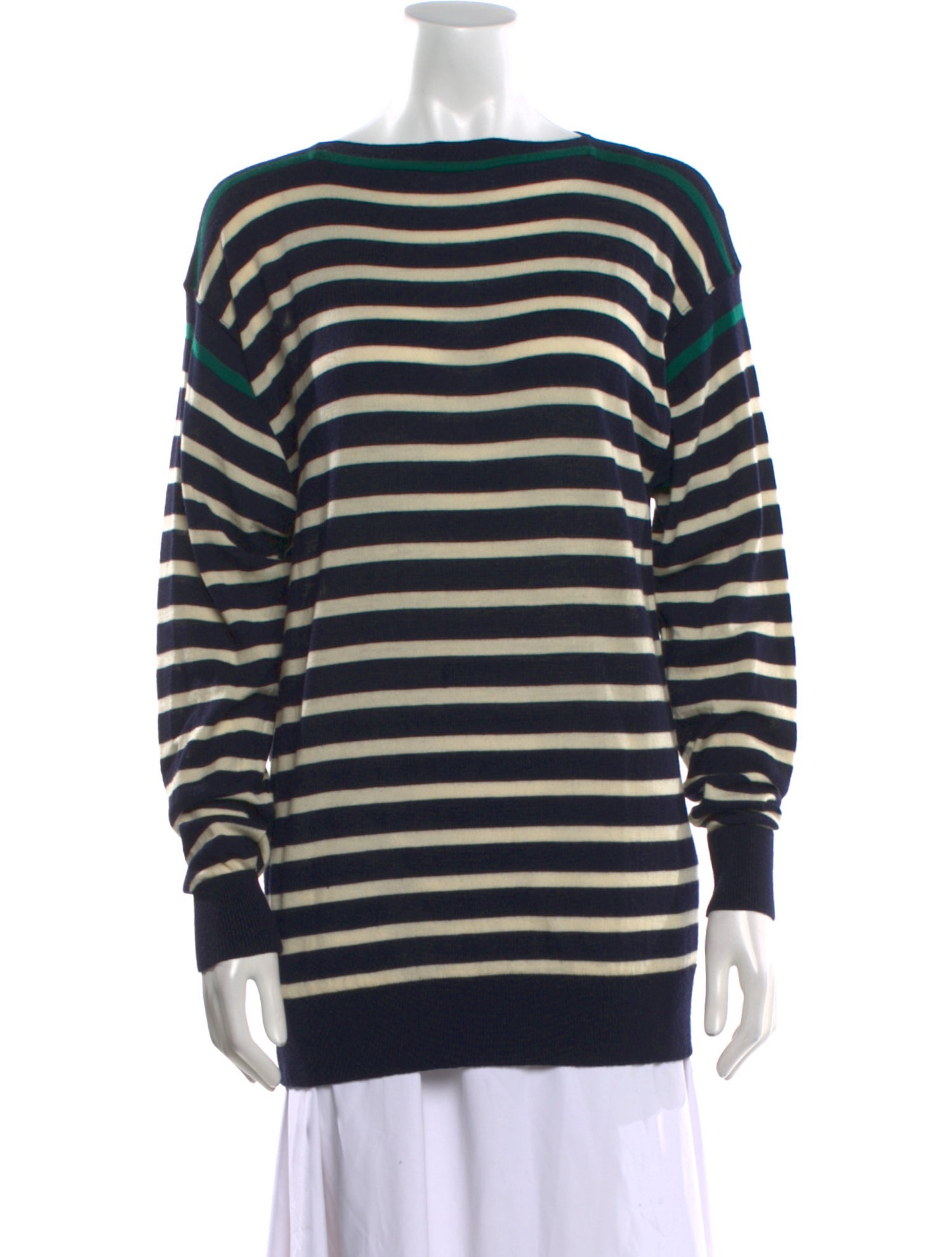 Jil Sander Wool Striped Sweater