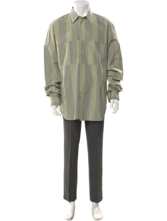 Jil Sander Striped Long Sleeve Shirt