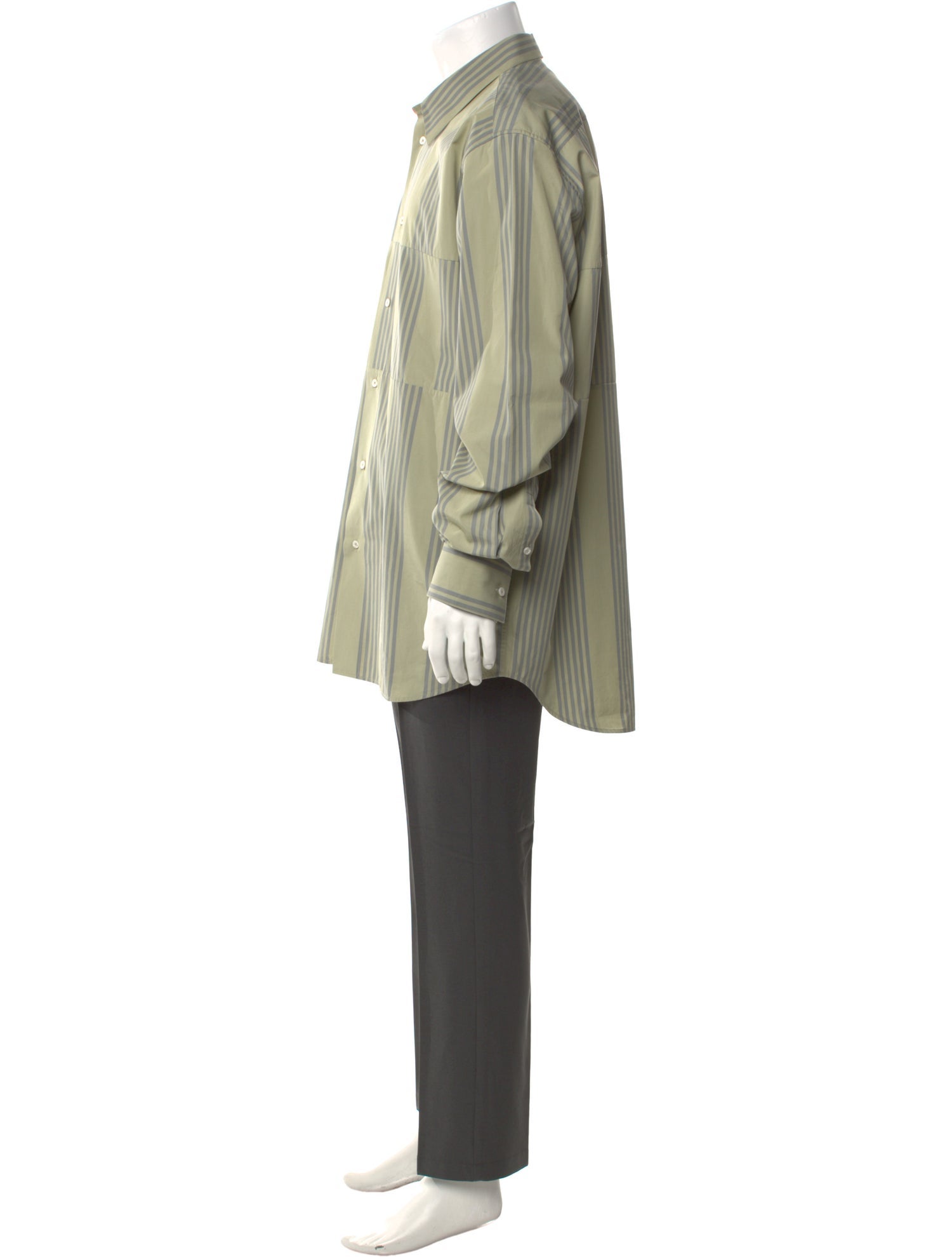 Jil Sander Striped Long Sleeve Shirt