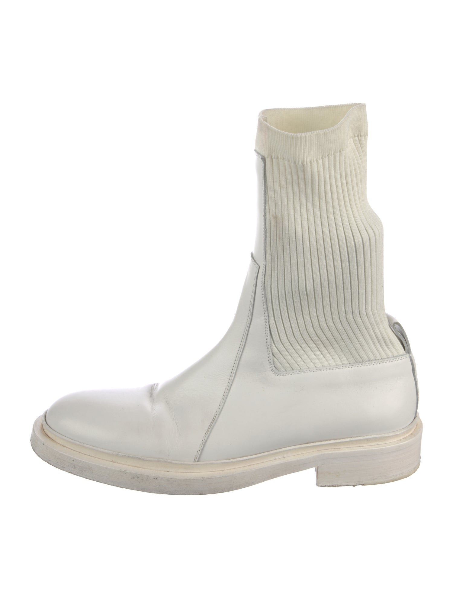 Jil Sander Leather Sock Boots