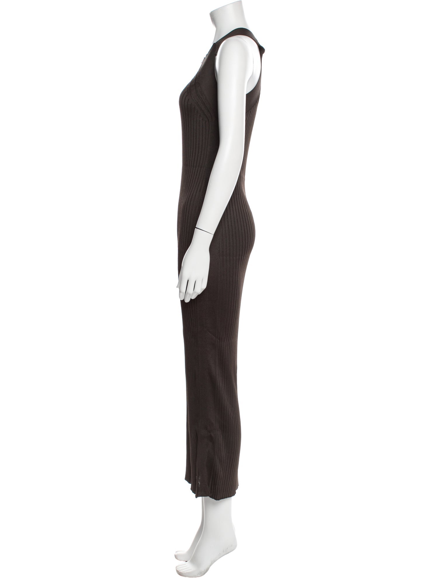Jil Sander Crew Neck Long Dress w/ Tags