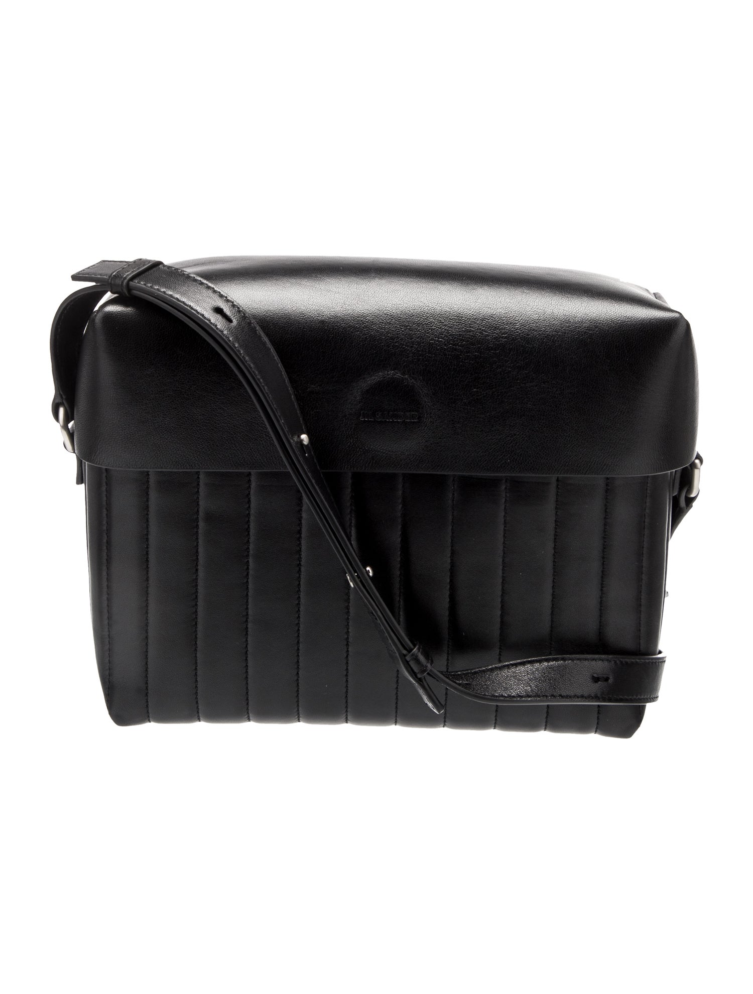 Jil Sander Leather Messenger Bag