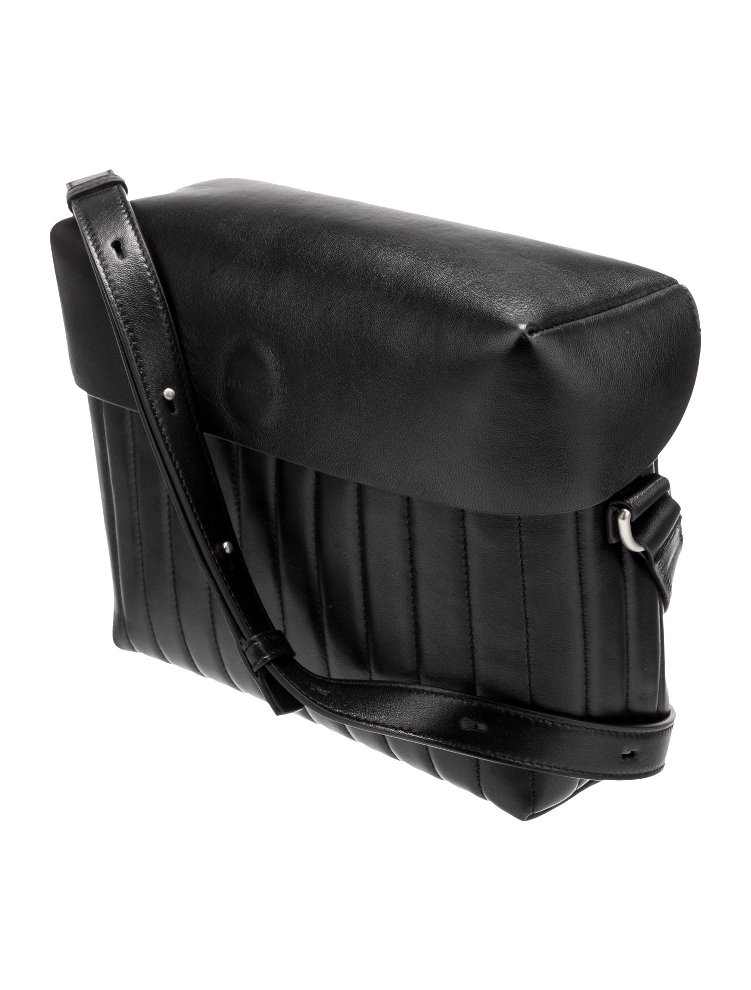 Jil Sander Leather Messenger Bag
