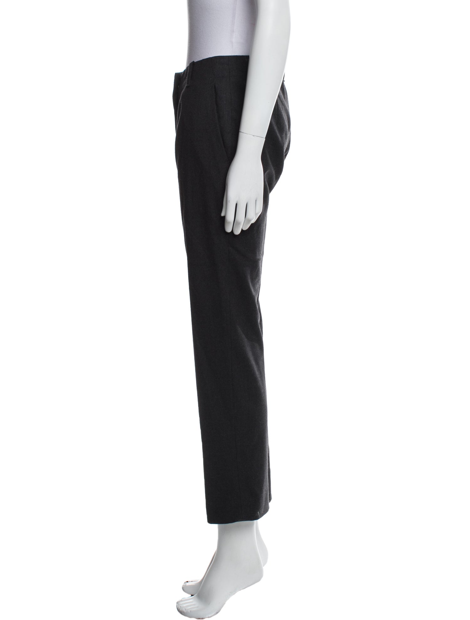 Jil Sander Virgin Wool Straight Leg Pants