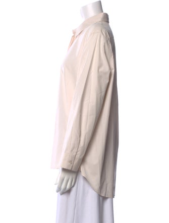 Jil Sander Long Sleeve Button-Up Top