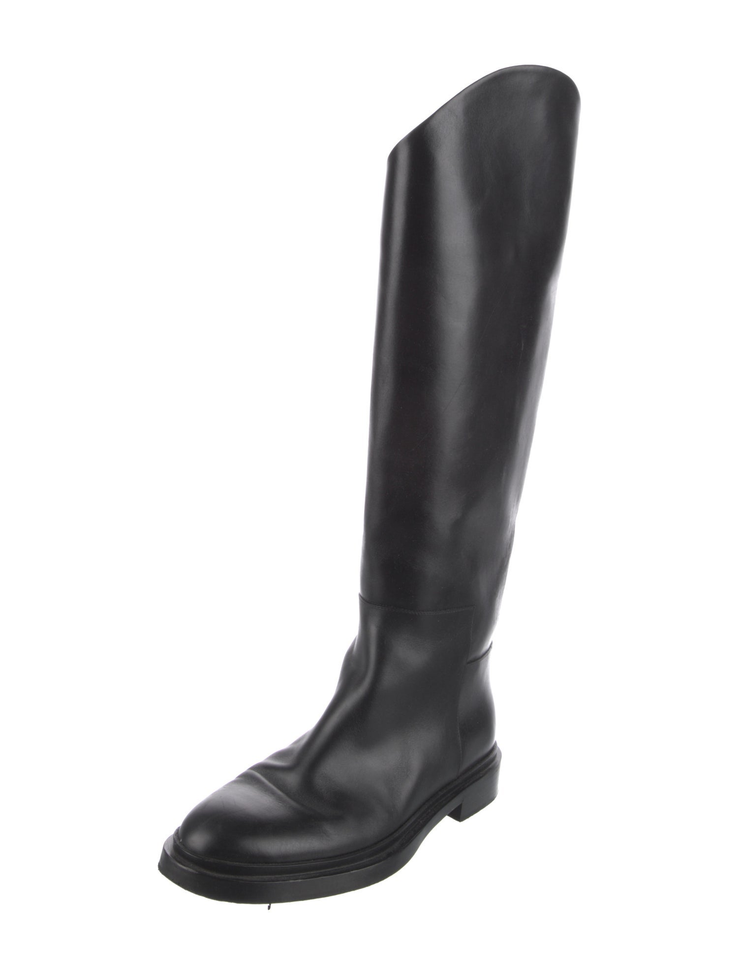 Jil Sander Leather Riding Boots