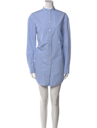 Jil Sander Mock Neck Mini Dress