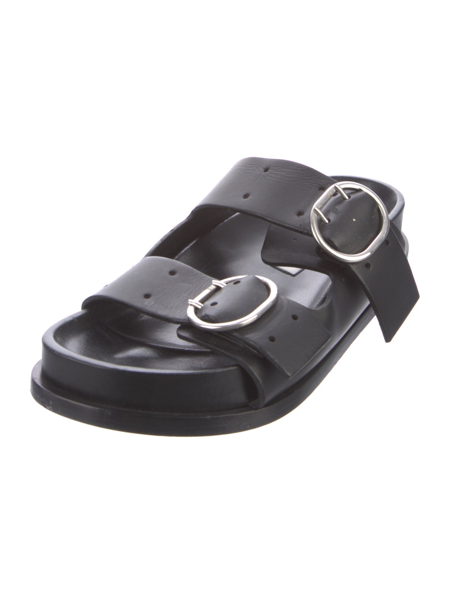 Jil Sander Leather Slides