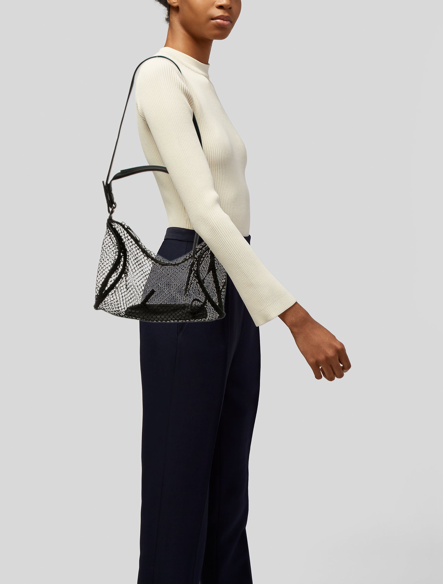 Jil Sander Mesh Shoulder Bag