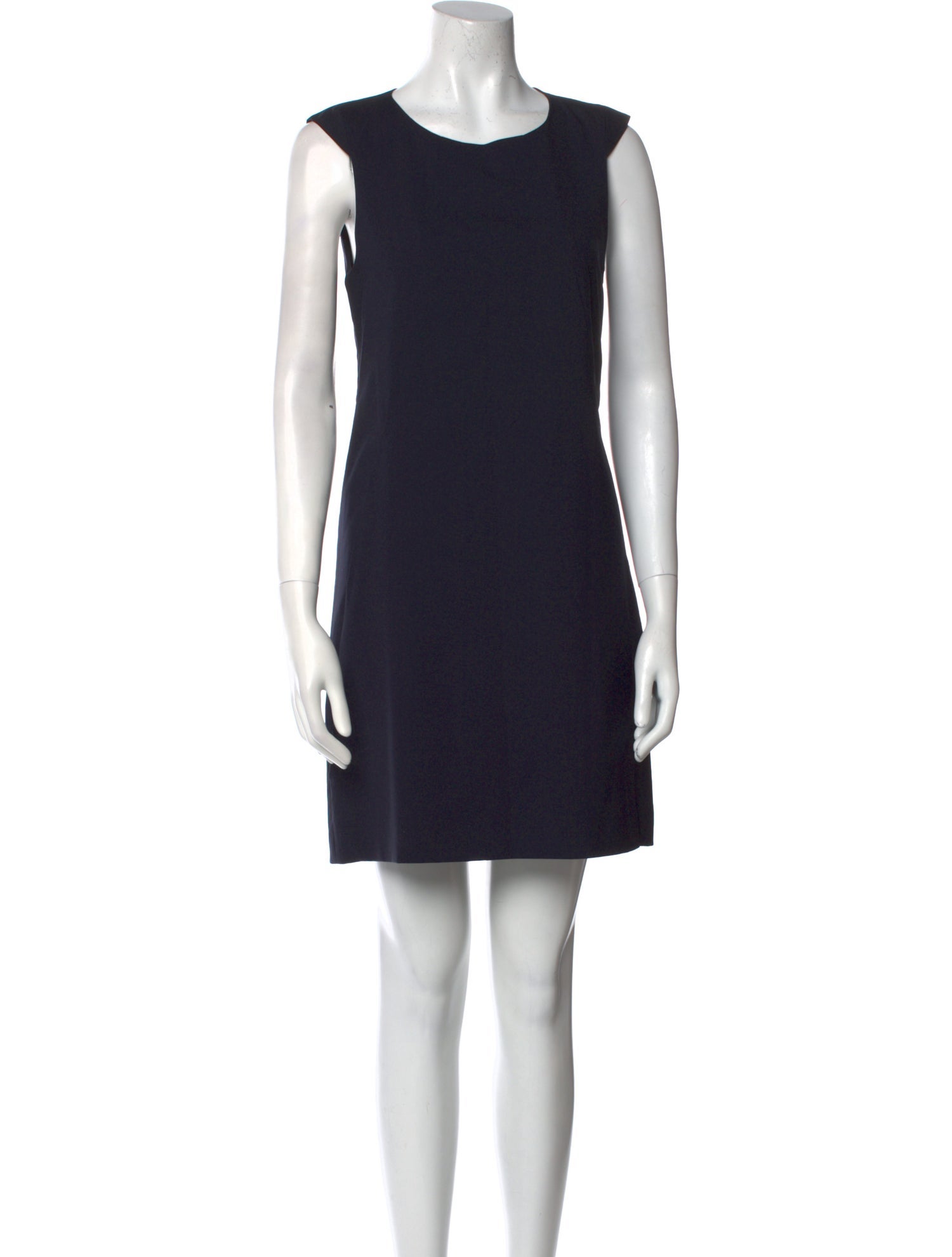 Jil Sander Virgin Wool Mini Dress