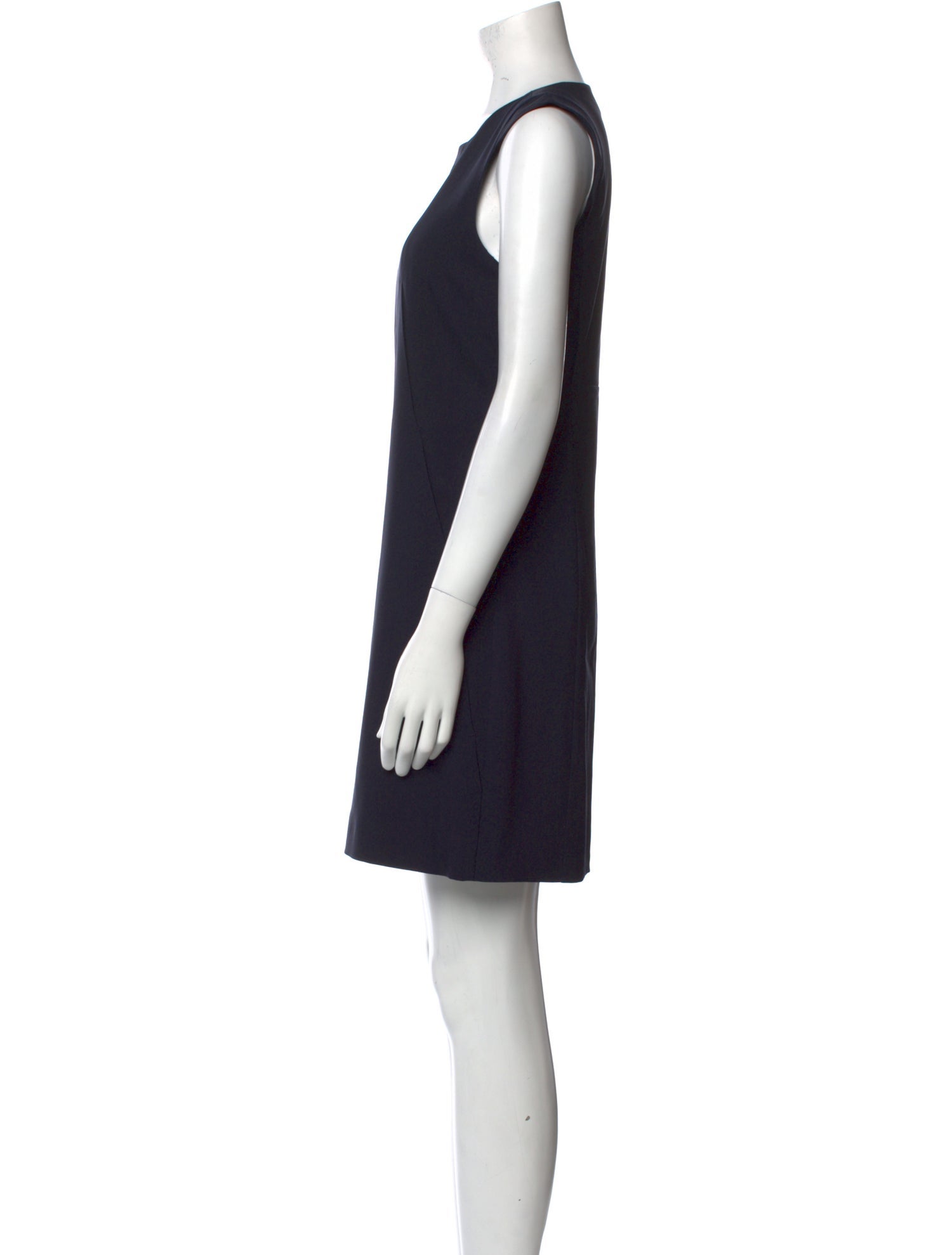 Jil Sander Virgin Wool Mini Dress