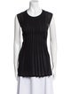 Jil Sander Crew Neck Sleeveless Blouse