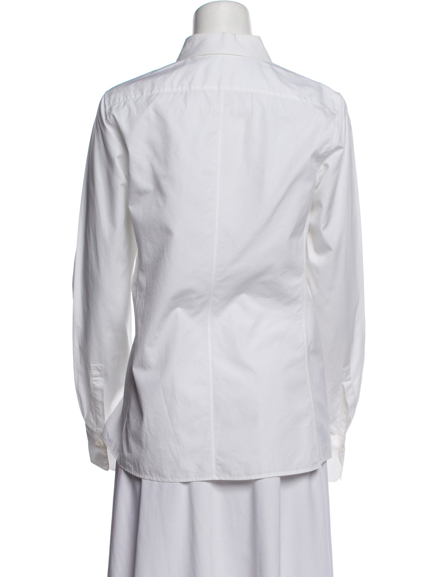 Jil Sander Long Sleeve Button-Up Top