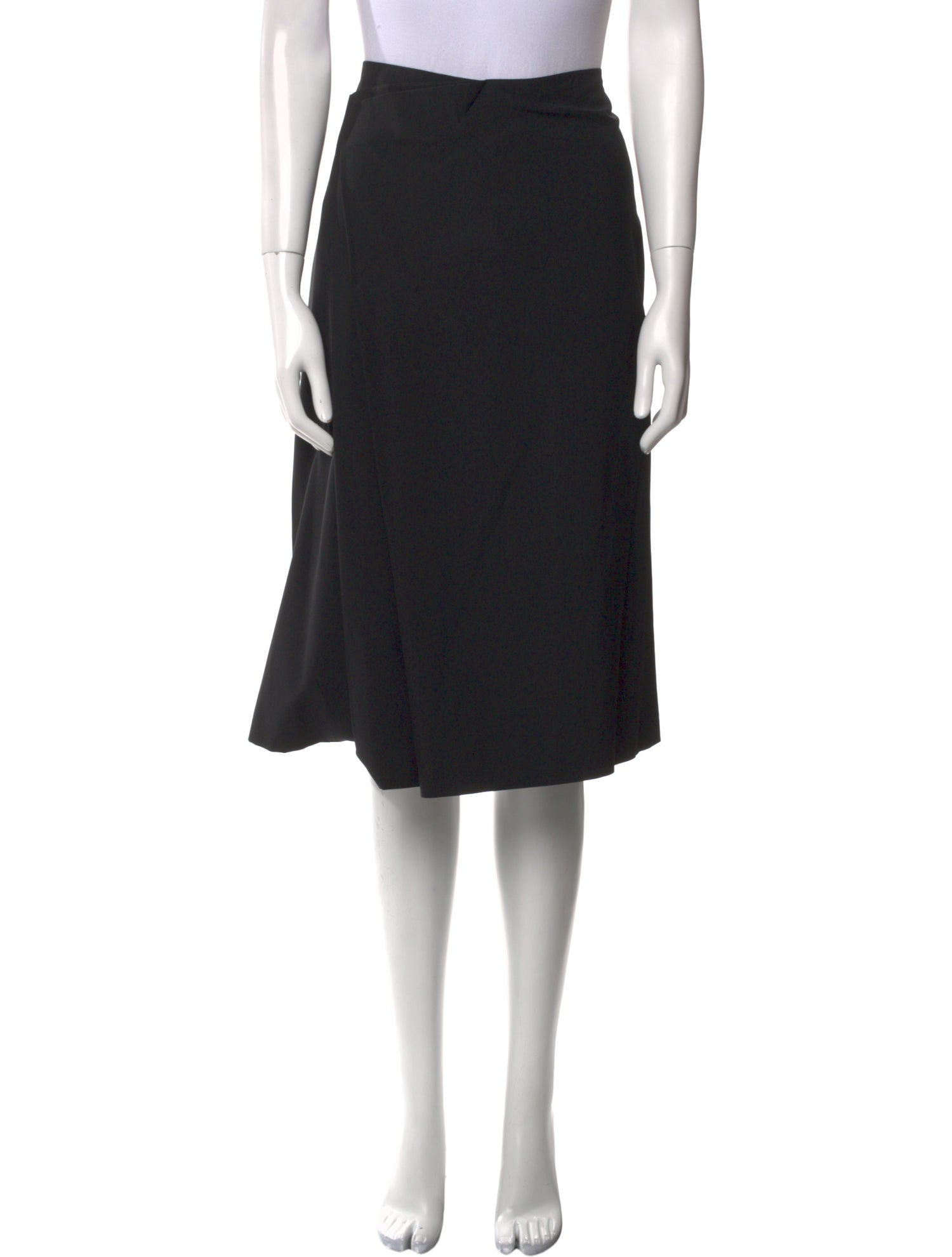 Jil Sander Wool Knee-Length Skirt w/ Tags